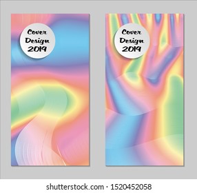 Golden and Black Covers with Form. Two Dark Vertical Covers with Gold Background.