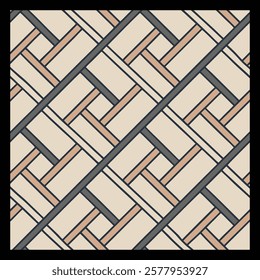 Golden and Black Geometric Patterns | Perfect for Wallpaper, Interior Décor, Fashionable Fabric Prints, and Sleek Digital Design Projects.