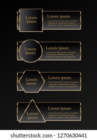 Golden Black infographic