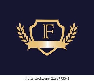 Golden Black Shelid Of F