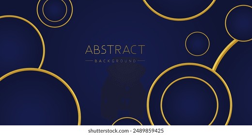 Golden and blue abstract background.