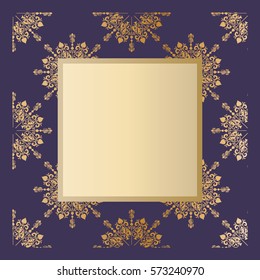 Golden Blues Frame