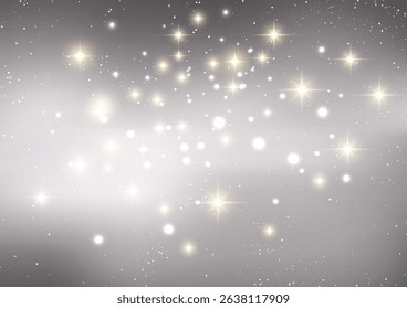 Golden bokeh background. Abstract background bokeh blurred. Shiny bokeh light effect.