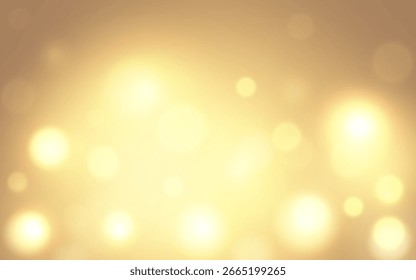 Fondo de luz de oro Bokeh, resplandor cálido elegante para temas de lujo y celebración, decoración de fondo 