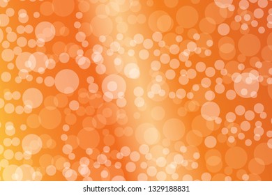 Golden Bokeh lights gradient background template