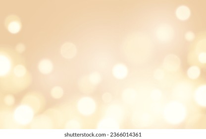 Bokeh de oro sobre fondo negro, Vector eps 10 ilustración partículas de bokeh, decoración de fondo