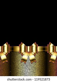 golden bow background (also available jpg version)