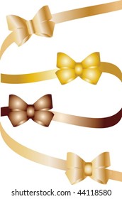 Golden bows