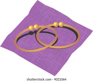 golden bracelet	