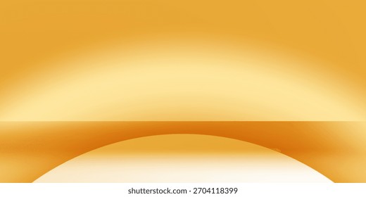 Fondo de paisaje de puente dorado con gradiente