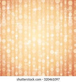 Golden brightnes illustration suitable for christmas or disco backround, vector illustration