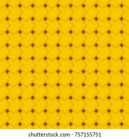 golden brown squares and rhombuses vector seamless pattern. geometric creative design for background, backdrop, textile and fabric. 