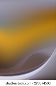 Golden brown swirl background with soft delicate folds