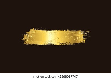 Golden brush editable color background