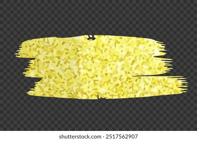 Golden brush stroke. Luxury background or brush stroke with golden glitter
