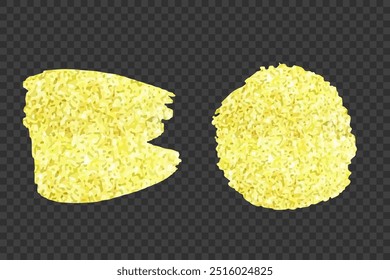 Golden brush strokes. Luxury backgrounds or brush stroke with golden glitter