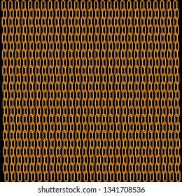 Golden chain print