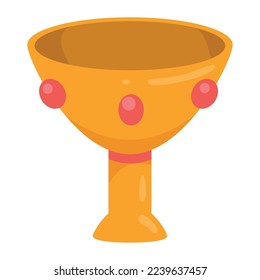 golden chalice cup luxury accessory