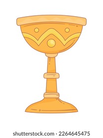 golden chalice cup sacred icon