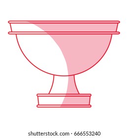 golden chalice isolated