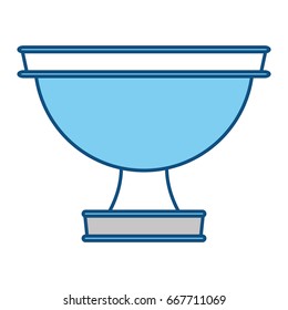 golden chalice isolated