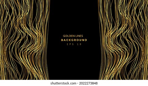 Textura de líneas. Antecedentes abstractos. Ilustración vectorial. 