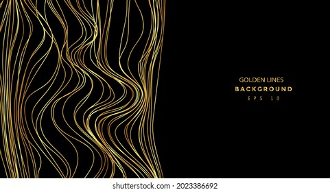 Textura de líneas. Antecedentes abstractos. Ilustración vectorial. 