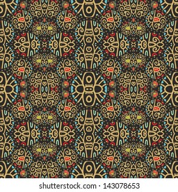 Golden chinese pattern