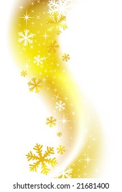 Golden Christmas Background