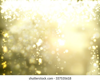 Golden Christmas Background
