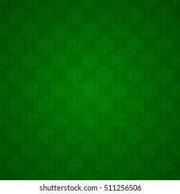 Golden Christmas decorative elements on green and red background, holiday decorations, illustration.