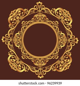 Golden Circle Ornament