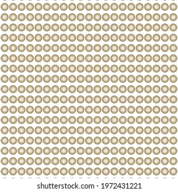golden circle seamless and geometric pattern