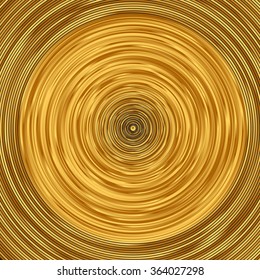 Golden Circles Background