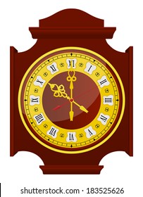 Golden Clock. Watch symbol