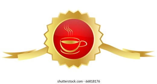 golden coffee medal