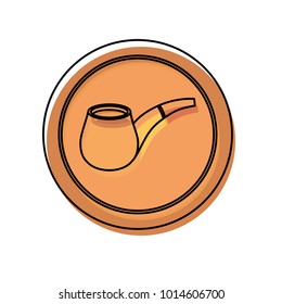 golden coin design