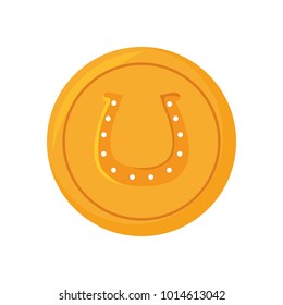 golden coin design