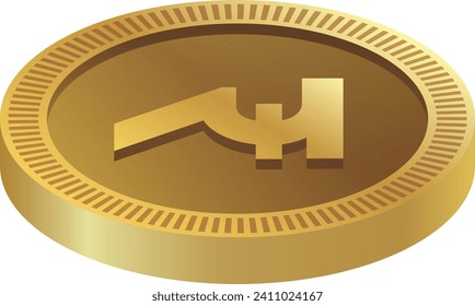 Moneda De Oro En Moneda De Rupia