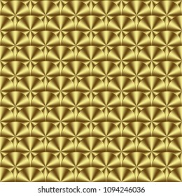 golden Coins Pattern Background