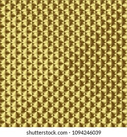 golden Coins Pattern Background
