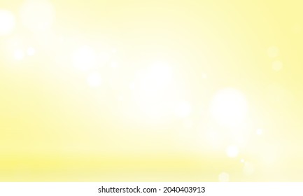 Golden color background bokeh light for vector magic holiday happy new year 2023 poster design