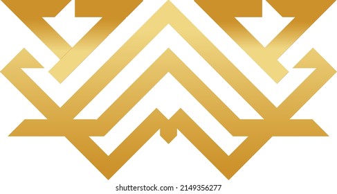 GOLDEN COLOR LOGO MINIMALIST LOGO