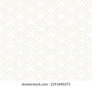 golden color seamless sheometric pattern