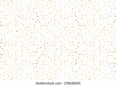 Golden confetti