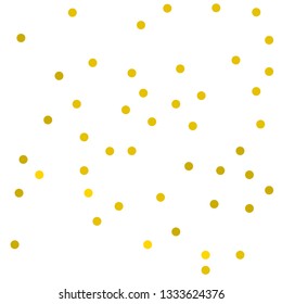 Golden confetti dots seamless pattern. Great for baby and nursery fabric, wallpaper, giftwrap, wedding invitations as well as Birthday projects. 