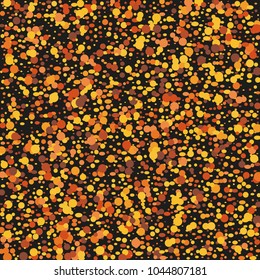 Golden Confetti. Vector Festive Illustration. Holiday Decorative Tinsel Element for Design