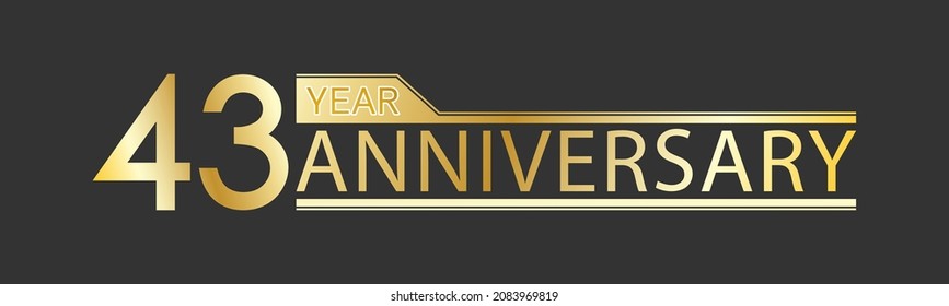 3,405 43 anniversary Images, Stock Photos & Vectors | Shutterstock