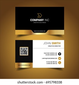 Golden Creative Business Card