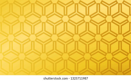 Golden Creative Multicolored Blurred Background. Elegant Background With Polygonal Line. Triangular Style. Vector Illustration. Modern Design For You Business, Project.